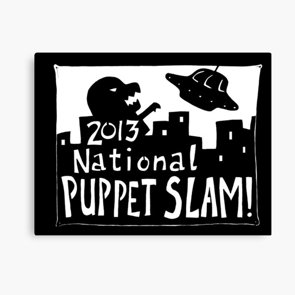 Artikel-Vorschau von 2013 Nationaler Puppet Slam, designt und verkauft von Beau Brown Productions LLC.