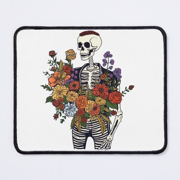 Item preview, Punk Rock Floral Skeleton designed and sold by BeeJoyDesign.
