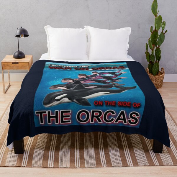 Item preview, Joining Orca War | The Orca War | Home Decor Merch Fandom Small Support | HECKINFAROUT designed and sold by Two Otters Co.