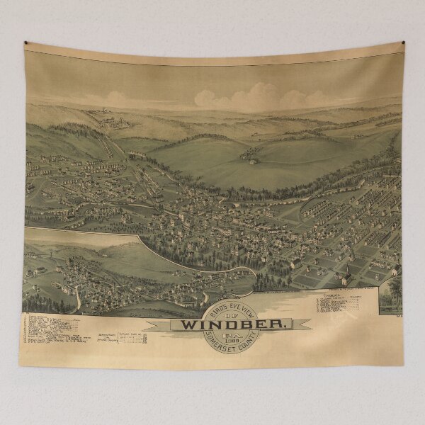 Artikelvorschau, Windber, Pennsylvania (1900) entworfen und verkauft von allhistory.