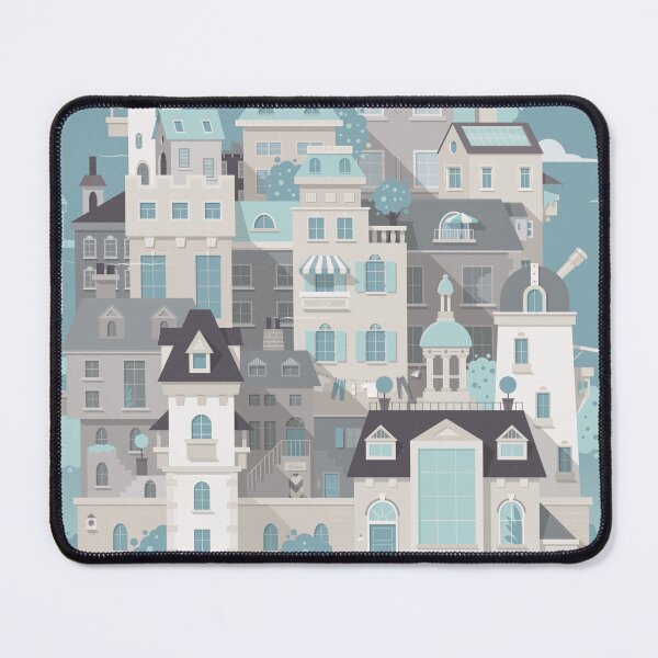 Item preview, Village on the Hill designed and sold by Bastiano's Nerdiverse.
