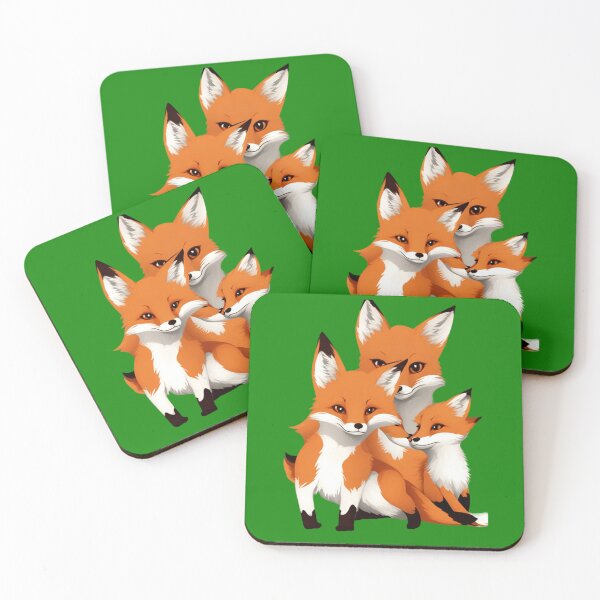 Item preview, Cute Babies and Mommy Fox designed and sold by TGAL2.