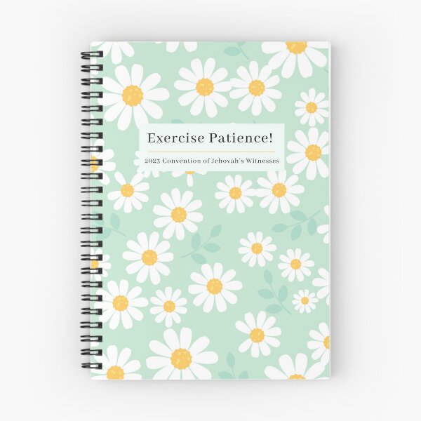 Item preview, Exercise Patience - 2023 JW Convention designed and sold by Endenberry Designs.