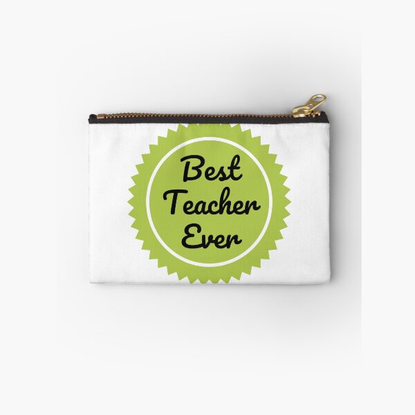Item preview, Best Teacher Ever on green. designed and sold by Kent-Islander.