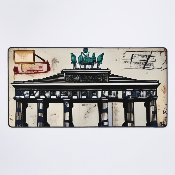 Item preview, Vintage Germany Berlin Brandenburg Gate Sketch designed and sold by PC-artist.