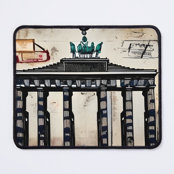 Item preview, Vintage Germany Berlin Brandenburg Gate Sketch designed and sold by PC-artist.