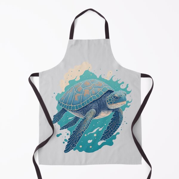 Item preview, The Very Serious Sea Turtle designed and sold by feferreira.