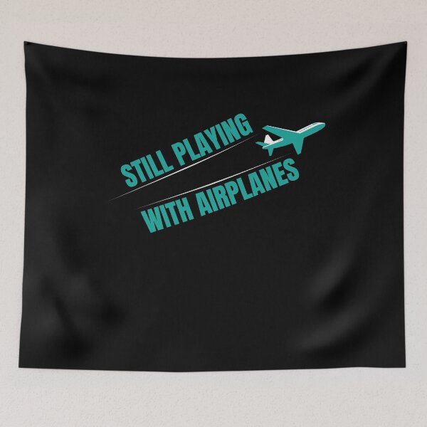 Item preview, Still Playing With Airplane Flugzeug designed and sold by MooonTees.