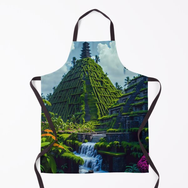 Item preview, The sacred river between Mayan temples designed and sold by Transelasticart.