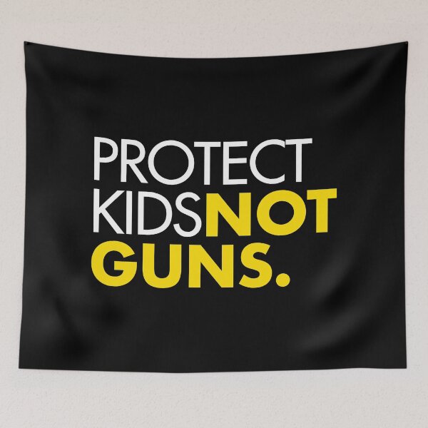Item preview, Protect Kids Not Guns  - yellow designed and sold by Thelittlelord.
