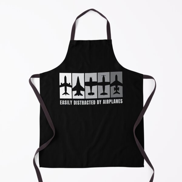 Item preview, Easily Distracted By Airplanes Flugzeug designed and sold by MooonTees.