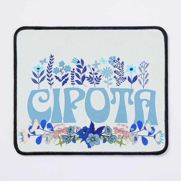Item preview,  Cipota-Salvadoran Pride  with Wild Flowers in Blues and Beige  colors designed and sold by PatriciaReyes.