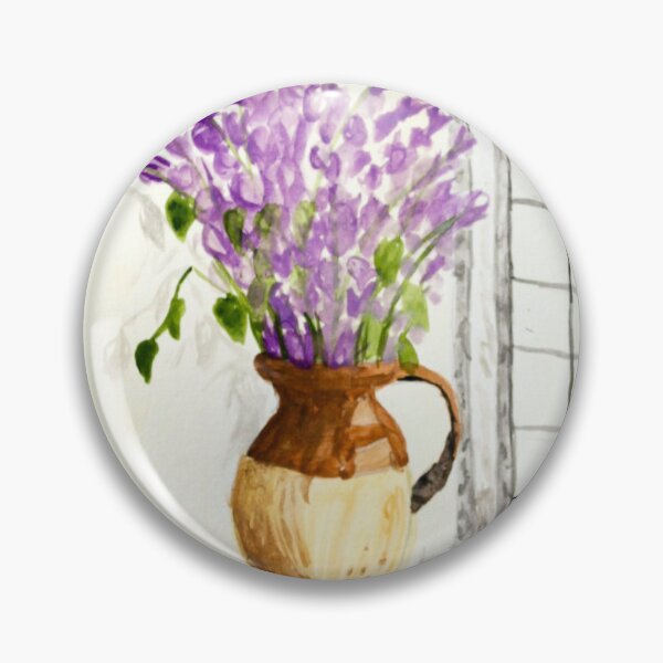 Item preview, Lavender Jug designed and sold by Cornflowersart.