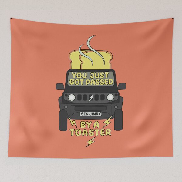 Item preview, You Just Got Passed By A Toaster Black Jimny designed and sold by stoicjimny.