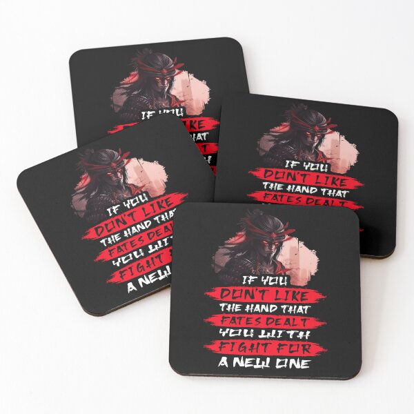 Item preview, Samurai Motivation Quotes - Anime Shirt designed and sold by KAIGAME Art.