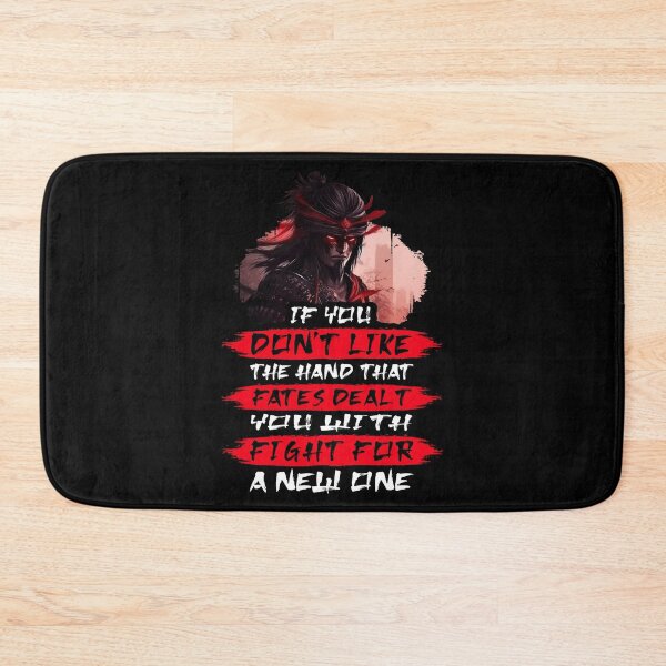 Item preview, Samurai Motivation Quotes - Anime Shirt designed and sold by KAIGAME Art.