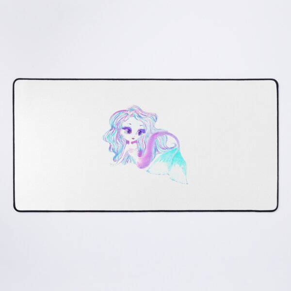 Item preview, Under the Sea Purple Tailed Mermaid designed and sold by Praline Creative.