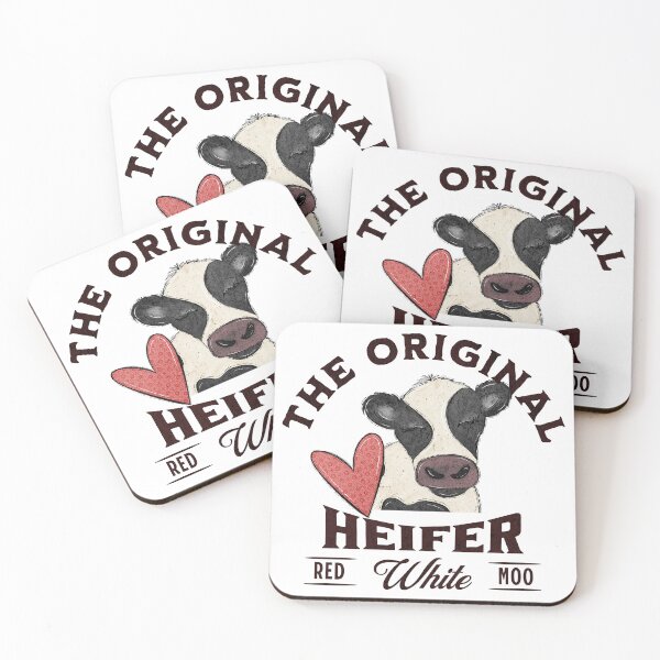 Item preview, The Original Heifer- Red, White, Moo designed and sold by SevanKai.