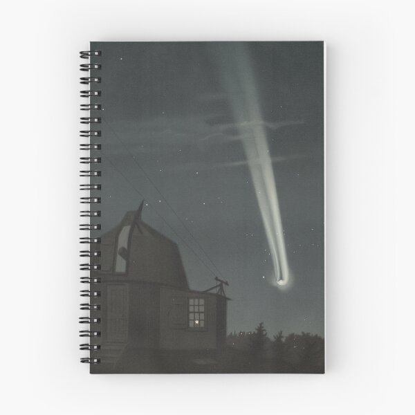 Item preview, Vintage Comet Streaking The Nights Sky Illustration (1882) designed and sold by BravuraMedia.
