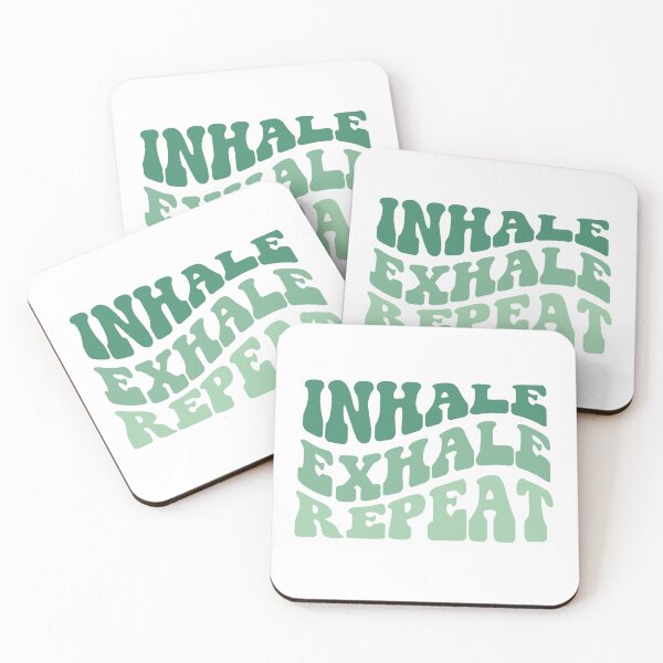 Item preview, Inhale Exhale Repeat designed and sold by TheLemonBox.