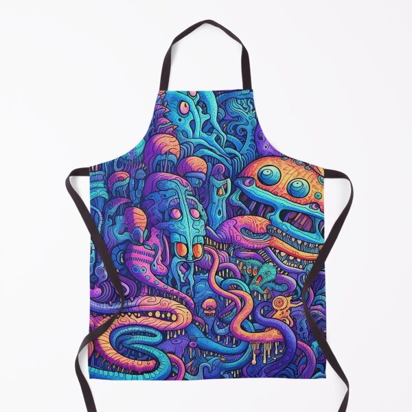 Item preview, Alien Doodle Pattern designed and sold by Desfix.