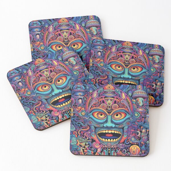 Item preview, Alien Doodle Pattern designed and sold by Desfix.