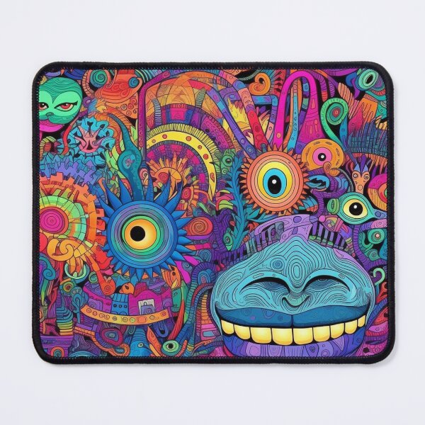 Item preview, Alien Doodle Pattern designed and sold by Desfix.