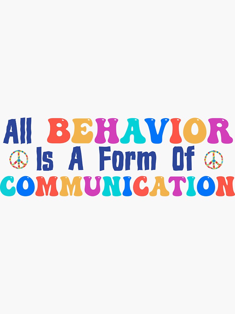 Behavior Analyst Gifts ABA BCBA Behavior Analsis Sticker
