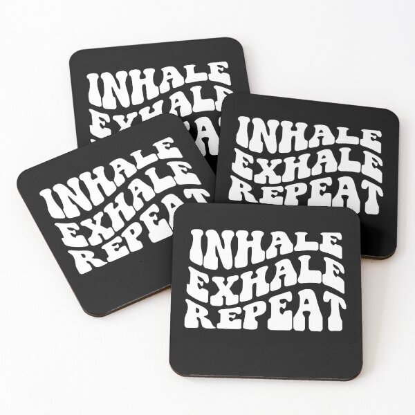 Item preview, Inhale Exhale Repeat designed and sold by TheLemonBox.