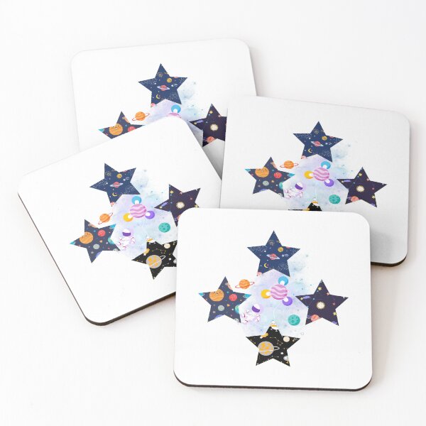 Item preview, Astronaut stars  designed and sold by LU NA.