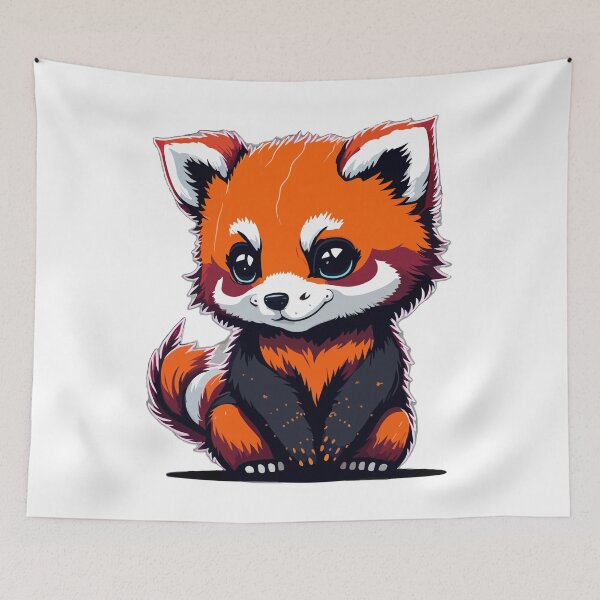 Item preview, Kawaii Redpanda designed and sold by CandyDroidMerch.