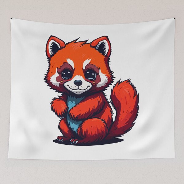 Item preview, Kawaii Redpanda designed and sold by CandyDroidMerch.