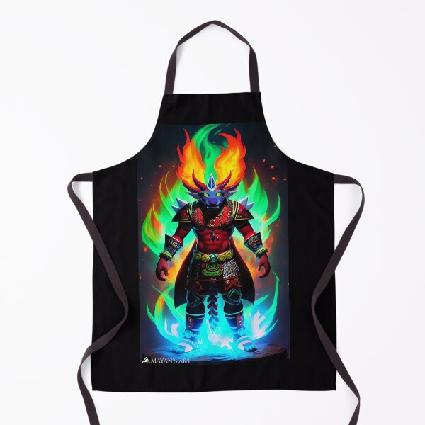 Item preview, fire warrior xolotl designed and sold by Mayans-art.