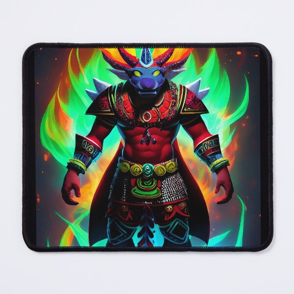 Item preview, fire warrior xolotl designed and sold by Mayans-art.