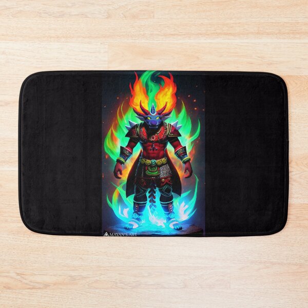 Item preview, fire warrior xolotl designed and sold by Mayans-art.