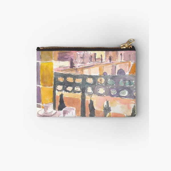 Item preview, Prague Czech Republic Cafe Table with View of Karluv Most Bridge designed and sold by artshop77.