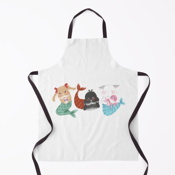 Item preview, Mermaid Bunny BSC Horizontal Line | Bailey Sean Claude x Bunniesmee designed and sold by bunniesmee.