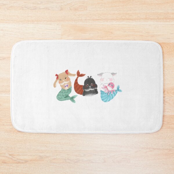 Item preview, Mermaid Bunny BSC Horizontal Line | Bailey Sean Claude x Bunniesmee  designed and sold by bunniesmee.