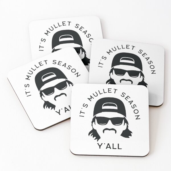 Item preview, It's Mullet Season Y'all - Country Pride designed and sold by MarkFiveDesign.