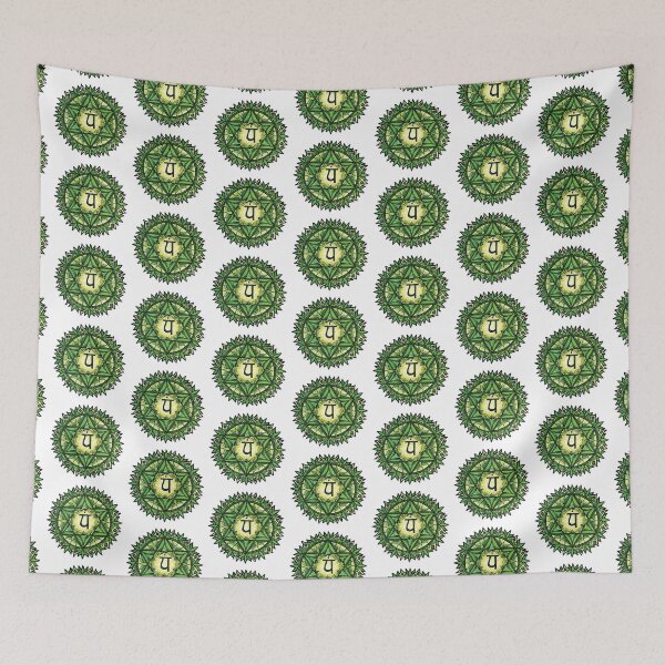 Item preview, Mandalas heart chakra designed and sold by elainegilbert.