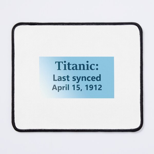 Item preview, Titanic Last Synced: April 15, 1912 designed and sold by SEEphotos7171.