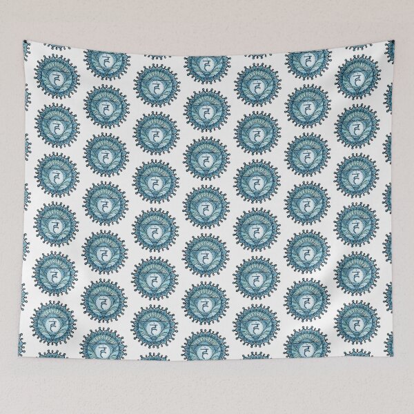 Item preview, Mandalas throat chakra designed and sold by elainegilbert.