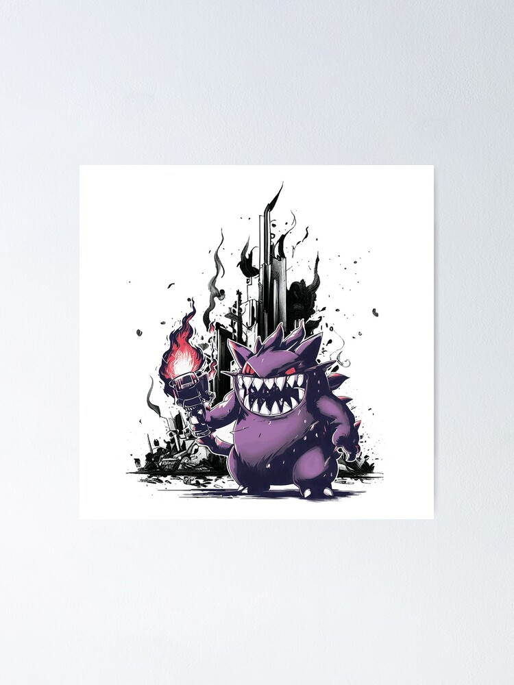 Pokémons Fantasmas  Pokemon sketch, Pokemon tattoo, Gengar pokemon