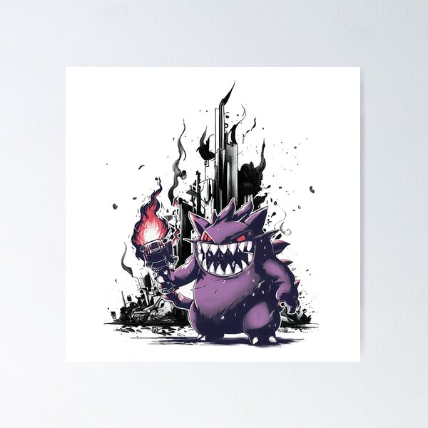 Item preview, Infernal Havoc: Gengar's Molotov Mayhem designed and sold by Momentum-Store.