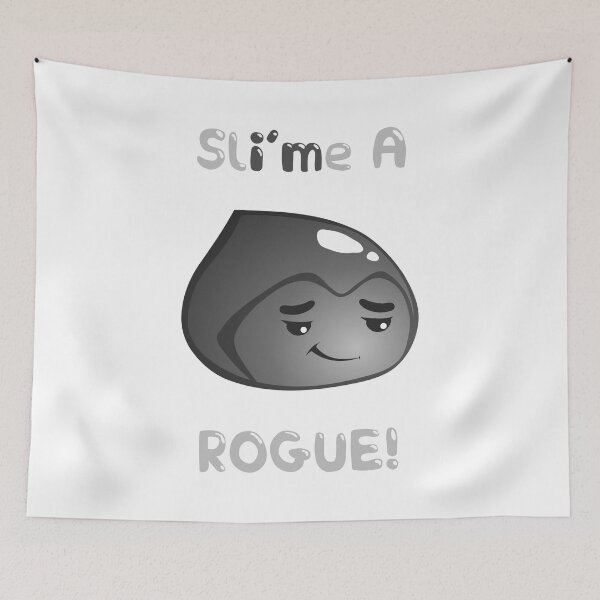 Item preview, Cute Rogue Class Slime w/ Text designed and sold by TentacleShogun.
