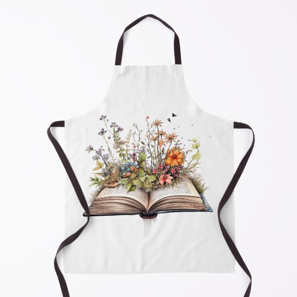Item preview, Open book with flowers 6 designed and sold by MONDOPLY.