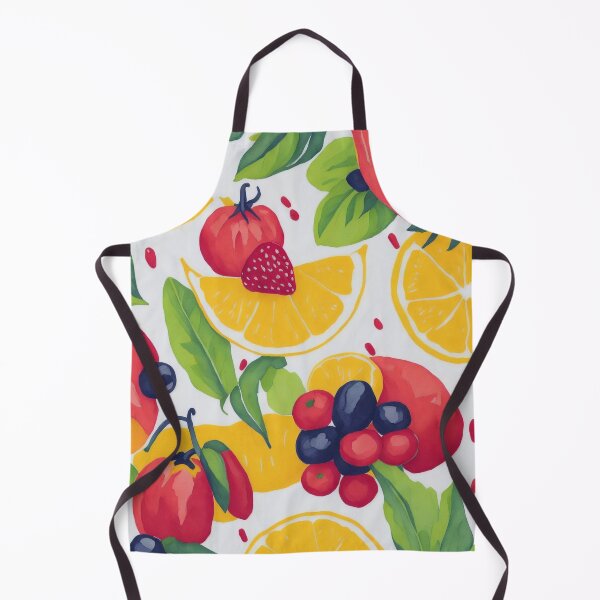 Item preview, summer seamless colorfull fruits pattern  designed and sold by K-Art-Design.