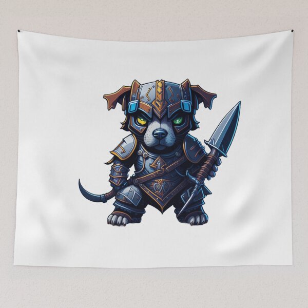 Item preview, Labrador Warrior: Mighty Paws and Playful Spirit designed and sold by harperjg.