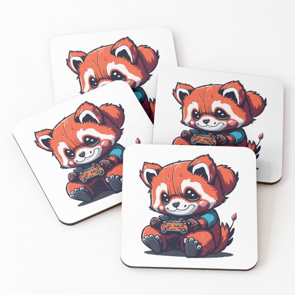 Item preview, Kawaii Redpanda Gaming designed and sold by CandyDroidMerch.