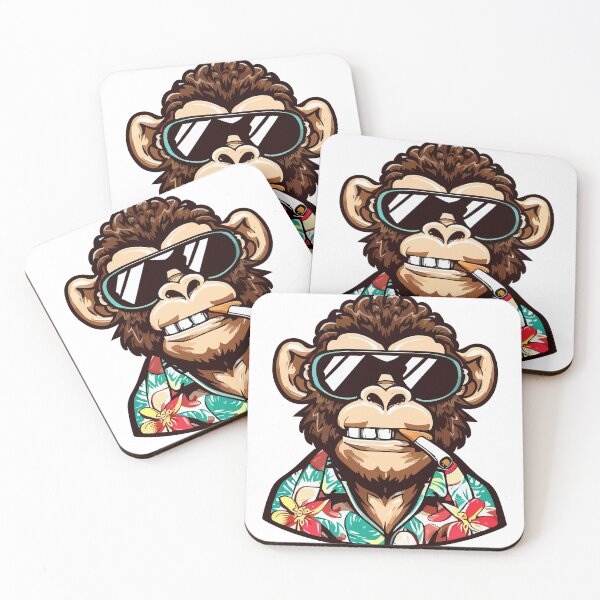 Item preview, The Hipster Monkey: A Trendy Twist on Primate Chic designed and sold by Colorful Dreams.